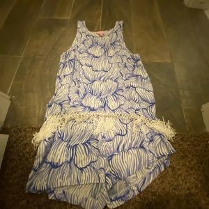 Lilly Pulitzer Tank + Shorts Bundle